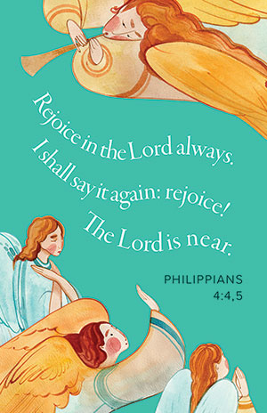 Advent Prayer Card - Philippians 4:45 (Set of 50)