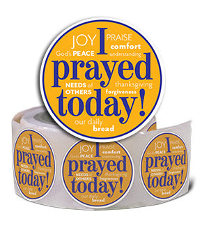 PRAY AND PRAISE STICKER ROLL