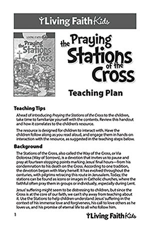 TG: LFK PRAYING THE STATIONS OF THE CROSS