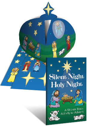 Silent Night Holy Night: A Sticker Book Activity for Advent