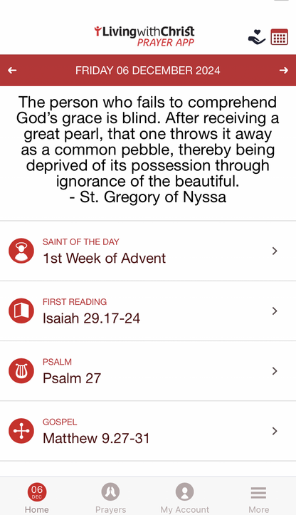 Living with Christ app