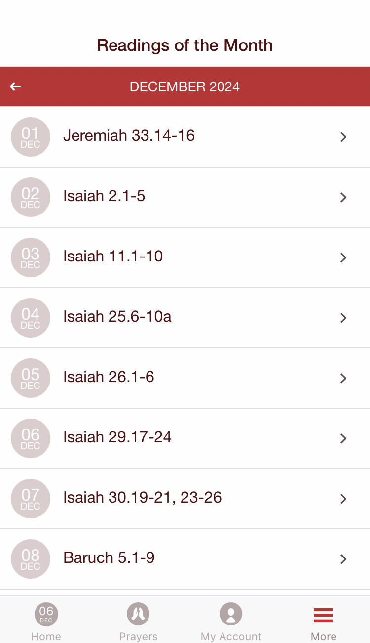 Living with Christ app