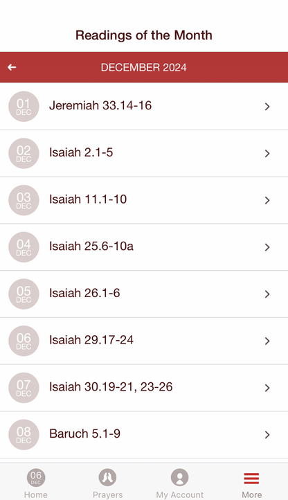 Living with Christ app