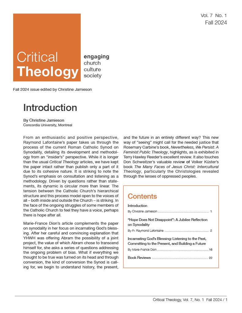 Critical Theology