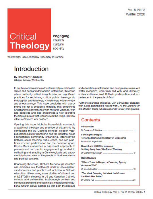 Critical Theology