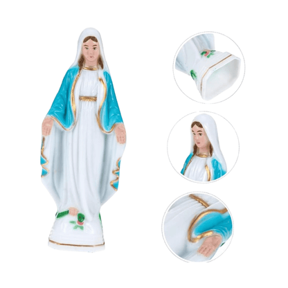 6" Virgin Mary plastic figure