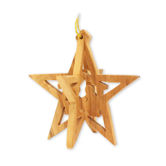 3D Star Christmas Ornament