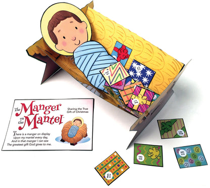 The Manger on the Mantel Storybook: Keepsake Storybook with Stitched-in Manger Sheet (Advent 2019)