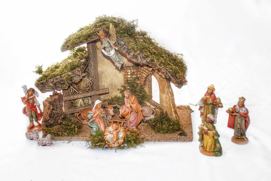 Fontanini Nativity Crib Set