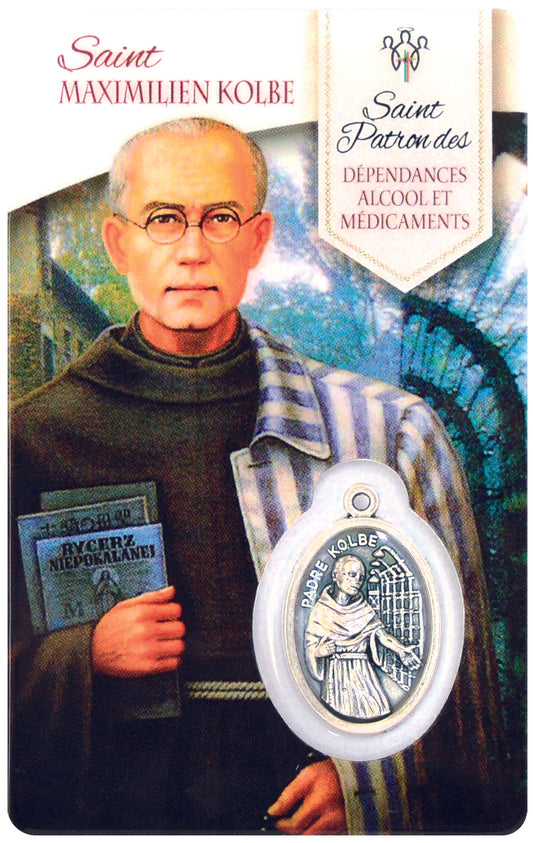 Prayer Card - Saint Maximilian Kolbe