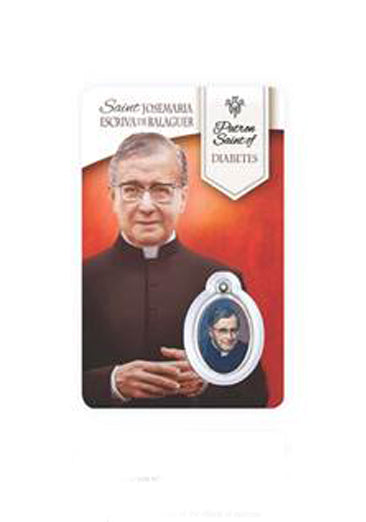 Prayer Card - Saint Josemaria Escriva de Balaguer