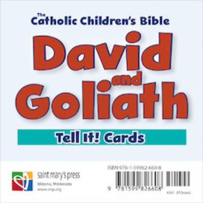David and Goliath, Tell It! Cards (Catholic Children's Bible)