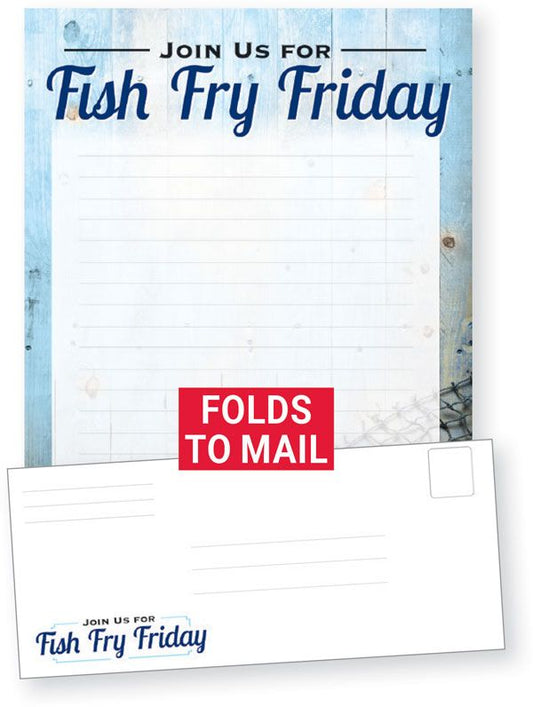 Fish Fry Advertising Flier