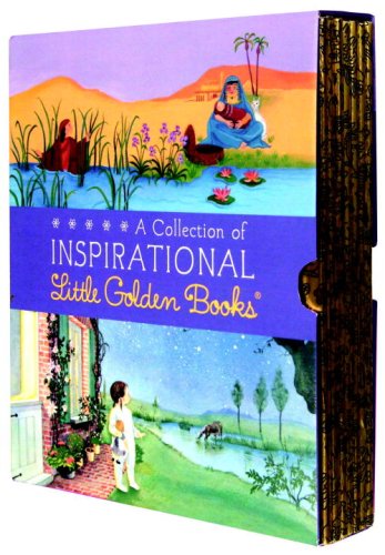 A Collection of Inspirational Little Golden Books 6 copy Box Set