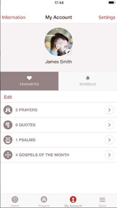 Living with Christ app