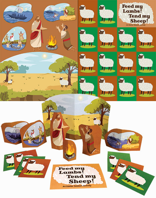 FEED MY LAMBS, TEND MY SHEEP - ACTIVITY SHEETS