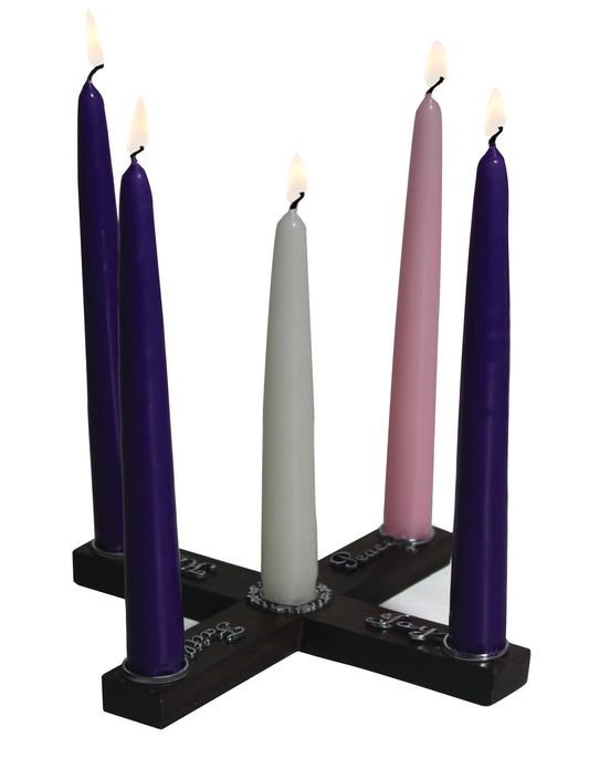 Advent wreaths with Candles