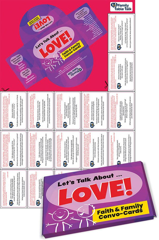 LET'S TALK ABOUT LOVE CONVO-CARDS