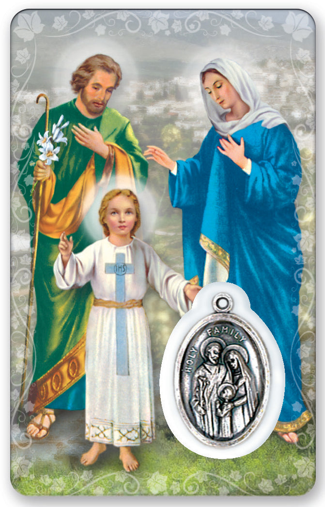 Prayer card - Holy Family