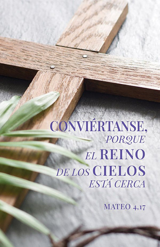 Conviertanse [...] Lent Prayer Card (pk of 50) - Spanish