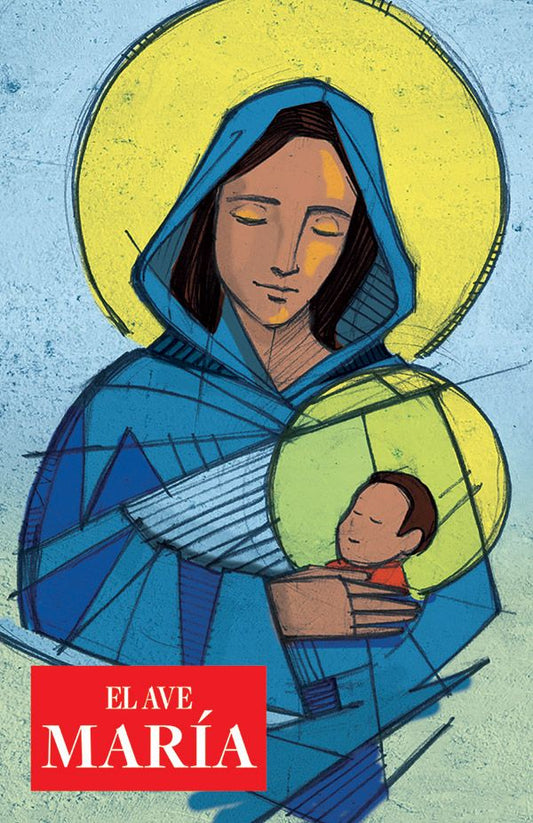 Hail Mary Spanish Prayer Card (pk of 50)