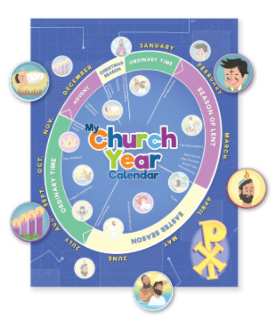 MY CHURCH YEAR CALENDAR (SET OF 12)