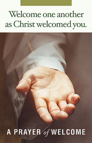 Welcome You Belong Prayer Card (sold in multiples of 50)