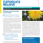 What Catholics Believe Leaflet 12 - Christian Life: Living Faith