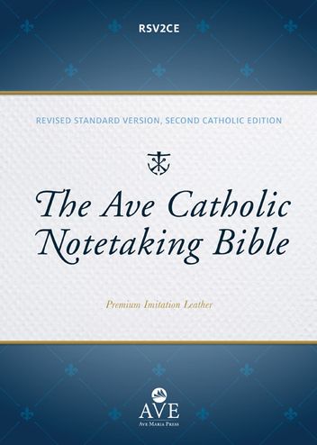 The Ave Catholic Notetaking Bible (Imitation Leather)